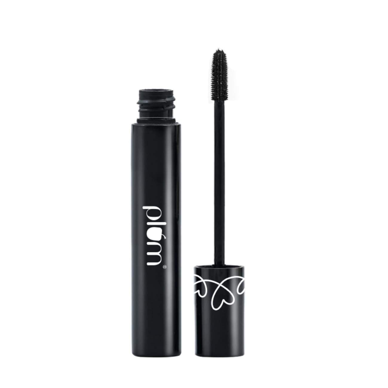 uk41yXHp6HgQL-1-1.jpg Plum Lash Drama 1-4-All Mascara | Length + Curl + Volume + Definition | 100% Vegan & Cruelty Free | 01 Black - Fast UK Delivery - Image 1