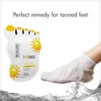 DR.RASHEL De-Tan Peeling & Exfoliating Foot Mask For Baby Soft Feet | Removes Dry Skin & Hard Calluses | Hydrates Dry Feet - 1.00 Count - Fast UK Delivery - Image 3
