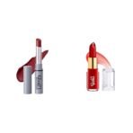 Glam 21Long Lasting Non-Transfer Lipstick|Light Maroon-05 Jelly Pop fruity gel lipstick| Moisturising Glossy Finish Gives a Natural Colour Lightweight 02- Strawberry Red, 3.5gm - Fast UK Delivery