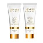Jovees Herbal Ultra Radiance Gold Face Wash Gives Clear, Nourished & Hydrated Skin, Reduce Dark Spot And Improves Skin Texture | For All Skin Types 100ml (pack of 2) - Fast UK Delivery - Image 2