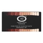 Fashion Colour Studio Finish HD Foundation Palette- 10 High Definition Cream Makeup Shades - Fast UK Delivery - Image 4