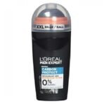 L'Oreal Paris Men Expert Fragrance Roll on | Anti Odor ) XXL Ball | 50ml (Carbon Protect) - Fast UK Delivery