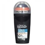 L'Oreal Paris Men Expert Fragrance Roll on | Anti Odor ) XXL Ball | 50ml (Carbon Protect) - Fast UK Delivery