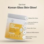 Wellbeing Nutrition Glow Collagen with Glutathione | Collagen Supplements for Women & Men | Marine Collagen Powder with SkinAx, Resveratrol, Bromelain & Goji Berry | 250g - Pina Colada Flavor - Image 3