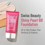 Swiss Beauty Matte Shiny Pearl Water Drop Blemish Long Lasting Balm BB Lightweight, Liquid Foundation, Face Makeup, Shade-02, 40ml - Fast UK Delivery - Image 3