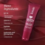 Foxtale SPF 30 Brightening Lip Balm for Dark Lips with Peptides & Vitamin C | Prevents Pigmentation | Brightens & Hydrates Lips | Tinted Lip Balm -Light Mauve Glaze 12gm - Fast UK Delivery - Image 7