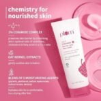 Plum Oat & 1% Ceramide Barrier Care Face Wash | Maintains & Preserves Skin Barrier | Hydrates & Nourishes Skin | Sulphate-free & Non-drying | For Normal, Dry skin | Women & Men | 100ml - Fast UK Delivery - Image 3