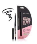 Swiss Beauty You & Eye Power Black Kajal | Waterproof & Smudge-Proof | 24 Hour Stay | Matte Finish Black Kajal | 0.30gm - Fast UK Delivery - Image 2