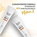 Olay Vitamin C Face Mini Serum with Niacinamide l Dark Spot Reduction l Even Glow & Smooth Texture l Normal, Oily, Dry & Combination Skin l Parabens & Sulphate-free l 15ml - Fast UK Delivery - Image 7