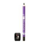 Plum Naturstudio All-Day-Wear Kajal | Water & Smudge-Proof | 24-Hour Long Stay | Intense Matte Black | Gel Finish | 2-In-1 Kajal & Eyeliner | Suitable for Sensitive Eyes & Contact Lenses | Includes Sharpener | 1.2g - Fast UK Delivery