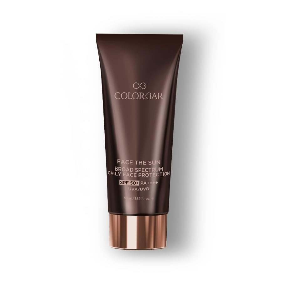 uk41z4AduKXjL-1-1.jpg Colorbar Face the Sun Broad Spectrum Daily Face Protector, 50 ml | Enriched with Olive Leaf Extract and Vitamin E | 100% Vegan, Paraben Free and cruelty free - Fast UK Delivery - Image 1