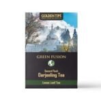 Golden Tips Green Fusion Loose Leaf Fine Green Tea (250gm-125 Cups) - Fast UK Delivery - Image 2