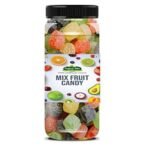 Organic Bites Combo of Colourful Mix Fruit Candy and Extra Strong Mint Candy 200 gm each (Total 400 gm Jar Pack) - Fast UK Delivery - Image 3