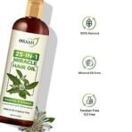 Oraah 25-in-1 Miracle Hair Oil with 25 Power Herbs Promote Hair, Fall Control & Greying - 200ml - Fast UK Delivery - Image 4