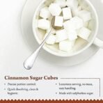 Dhampure Speciality Cinnamon Sugar Cube, 800g | Sugar Cubes For Tea And Coffee | Sulphurless | No Chemicals - Fast UK Delivery - Image 3