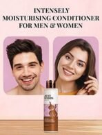 Just Herbs Castor Conditioner with Onion Black Seed Oil & Bhringraj for Hair Growth, Hair fall Control & Colour Treated Hair - Suitable for Men & Women -100 ml - Fast UK Delivery - Image 7