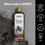 WOW Skin Science Charcoal & Ceramide Body Wash | Clears Skin Impurities | Removes Dirt & Dead Skin | Hydrates and Softens | Detoxifies Skin | Has Long lasting Fragrance | Powered by Cerabloom | 250ml - Fast UK Delivery - Image 6