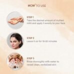 WOW Skin Science Multani Mitti Face Pack | All Skin Types | Controls Excess Oil |Cleanses, Brightens, Purifies Skin | Face Pack for Women & Men | Paraben Free | 200 ml - Fast UK Delivery - Image 6