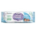 Himalaya Nature Touch Water Baby Wipes |72 Wipes - Pack of 1| 99% Pure Water | 100% Plant-Based Biodegradable Wipes | Organic Coconut Oil | for Sensitive Skin from Day 1 |Unscented - Fast UK Delivery - Image 2