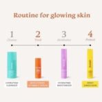 Foxtale Ultra Glow Skin Care Kit (Dewy) for Glowing Skin | Vitamin C Serum-30ml + Niacinamide Dewy Sunscreen SPF 70-50ml | Brightening Skincare Combo Set for Women, Men | All Skin Types - Fast UK Delivery - Image 6