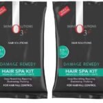 O3+ Hair Spa Kit Infused with Argan Oil, Rosemary & Oats for Fall Control, Deep Nourishing & Repairing | Shampoo | Hair Mask | Hair Serum | 30g + 30ml (Pack of 2) - Fast UK Delivery