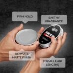 Beardo Hair Clay Wax for Men, 100 gm | Hair Clay for men | Styling Wax | Volumizing | Strong Hold | Restylable |Matte Finish | Easy to Wash Off | Texture Clay for Men - Fast UK Delivery - Image 5