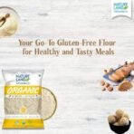 Natureland Organics Amaranthus Flour (Rajgira Flour) 500 Gm (Pack of 2) - Gluten Free Amaranth Flour - Fast UK Delivery - Image 3