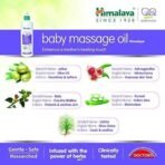 Himalaya Baby Massage Oil (500Ml)&Baby Hair Oil 200 Ml - Fast UK Delivery - Image 5