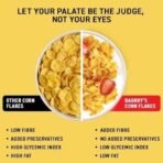 Bagrry's Corn Flakes Plus 1.2kg Pouch | Original and Healthier | Low Fat & Cholesterol | High Fibre | Deliciously Crunchy | All Natural CornFlakes | Breakfast Cereal - Fast UK Delivery - Image 7