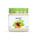 DR.RASHEL Scrub For Face & Body (Papaya Scrub, 380 ML) | All Skin |Cleanser Scrub For Deep Exfoliation | Dead Skin Remover Scrub | Tan Removal | Blackhead Remover Scrub | Face Scrub | Body Scrub - Fast UK Delivery