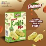 Chaman Instant Kulfi Powder Badam, Pista Mix 100G Ready To Cook(Pack Of 4) - Fast UK Delivery - Image 3