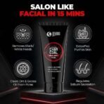 Beardo Charcoal Facewash, 50ml & Peel Off Mask, 50g| For Deep Pore Cleaning and Removes Dirt | Face Mask for Glowing Skin | Gift Hamper for Men | Valentines day gift for husband | Gift for boyfriend | Gift for Men - Fast UK Delivery - Image 7