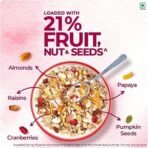 Kellogg's Muesli with 21% Fruit, Nut & Seeds & Crunchy Granola Honey, Almonds, Strawberries & Pumpkin Seeds| Breakfast Cereals | Multigrain, 450g - Fast UK Delivery - Image 5