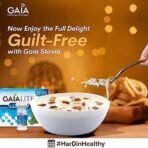Gaia Lite Sweetner - Stevia, 25 Sachets Pack (Pack of 3)- Natural Sugarfree Sweetener Perfect for Diabetes Management and Weight Loss| Quick Dissolve and a Healthy Substitute for Sugar|Made with 100% Pure and Natural Stevia Extract. With Zero Calories and Zero Sugar|Try Gaia Stevia Today! - Fast UK Delivery - Image 4