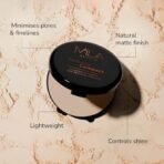 Mila Beaute Perfecting Compact Powder | Natural Matte Finish| Longstay with SPF 15 | Minimized Pores and Finelines | Controls Shine | Lightweight Compact Powder | Shade - (201 Natural, 16g) - Fast UK Delivery - Image 5