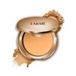LAKME 9 To 5 Primer With Matte Powder Medium Coverage All Skin Foundation Compact, Silky Golden, 9G - Fast UK Delivery