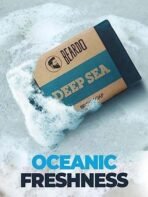 Beardo Deep Sea Brick Soap - 125G | With Energizing Oceanic fragrence | Brick Soap for Men | Natural ingredients like Aleo Vera | Deep Cleansing Handmade Soap - Fast UK Delivery - Image 5