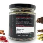 Rooted Peepul Kashmiri Kahwa Green Tea | With Pure Saffron and Rose Petals | All Natural Ingredients - Fast UK Delivery - Image 4