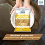 Natureland Organics Amaranth/Rajgira Sabut 500 Gm - Gluten Free - Fast UK Delivery - Image 3