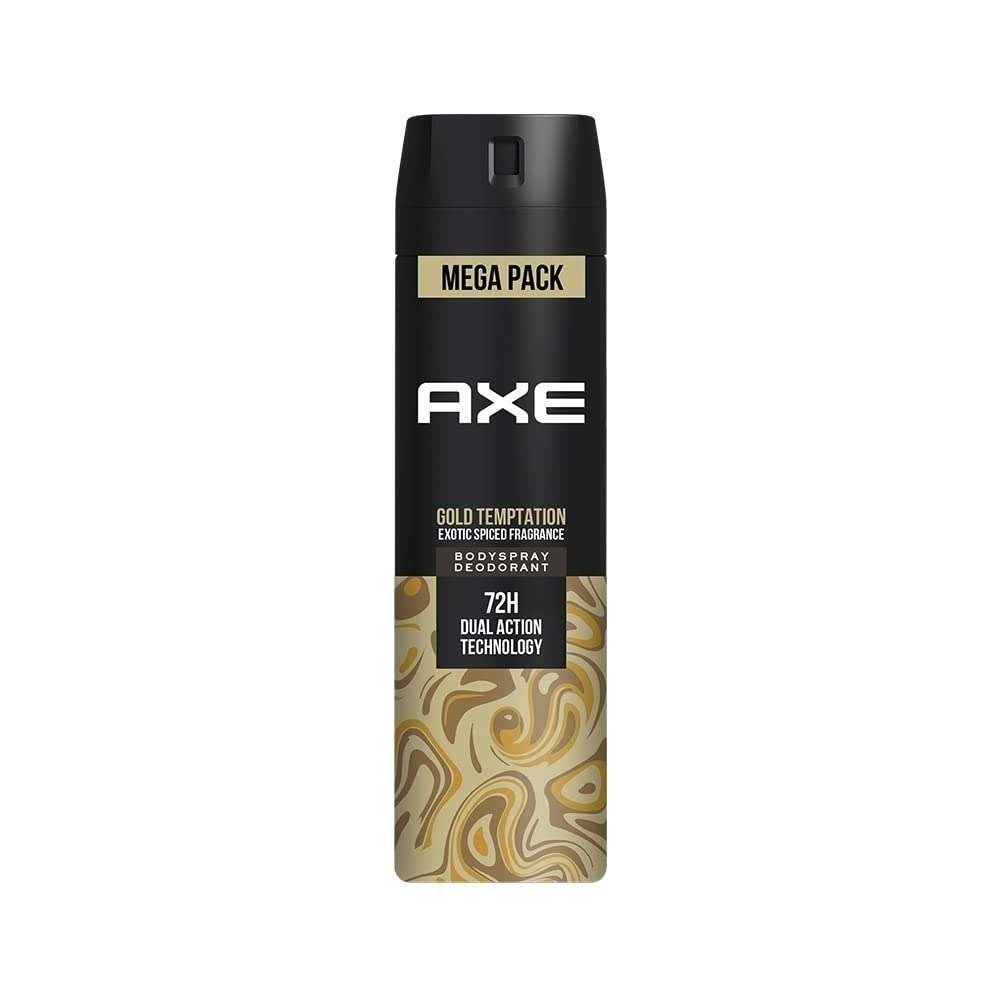 uk51-yL6-QCzL-1-1.jpg Axe Gold Temptation Long Lasting Deodorant Bodyspray For Men, 215ml - Fast UK Delivery - Image 1