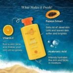 Aqualogica Glow+ Squishy Shower Gel with Vitamin C & Papaya - 250 ml (Pack of 2) - Fast UK Delivery - Image 4