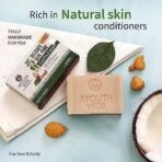 Ayouthveda Delicate Skin Pure Castile Soap | With the Goodness of Tulsi, Neem, Coconut & Olive Oil | Cleanse, Tones & Rejuvenates Skin | Handmade Soap Without Harsh Chemical (Pack Of 2-100g each) - Fast UK Delivery - Image 3