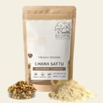 Ecotyl Sattu Atta | Roasted Gram Flour | Chana Sattu Flour | Plant Based Protein | 400 g - Fast UK Delivery - Image 3