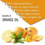 Keya Seth Aromatherapy Skin Defence Orange Body Oil Skin Lightening, Rejuvenating Non-Sticky for Daily Use After Bath, Massage Oil Enriched with Orange & Vitamin C. 200ml - Image 3