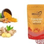 Oraah Turmeric Ginger Tea with Powerful Superfoods - 100 gms| Powerful Wellness & Healing Properties of Turmeric & Ginger | 100% Natural - Fast UK Delivery - Image 6