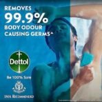 Dettol Icy Cool Bathing Soap Bar With 2x Menthol (600gm), 125gm + 20% Extra Free, Pack of 4 - Fast UK Delivery - Image 4