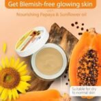 Ayouthveda Papaya Vera Face Cream for Blemish Free Clear Skin Net qty.- 50 g - Fast UK Delivery - Image 3