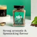 Rage Coffee Instant Coffee Mint Mocha Glass Jar 100% Arabica Beans infused with Plant based Vitamins| Hot & Cold Coffee | Strong Aroma with Rich Taste - 50g - Fast UK Delivery - Image 4