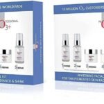 O3+ Whitening Facial Kit for Tan-Pigmented Skin (100g+150ml) (Pack of 2) - Fast UK Delivery