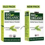 INDUS VALLEY Bio Organic Natural And Pure Bhringraj Powder | Eclipta alba with Herbal Henna Powder Set of 2 for Hair Care - (100g*3 =300g) - Fast UK Delivery - Image 3